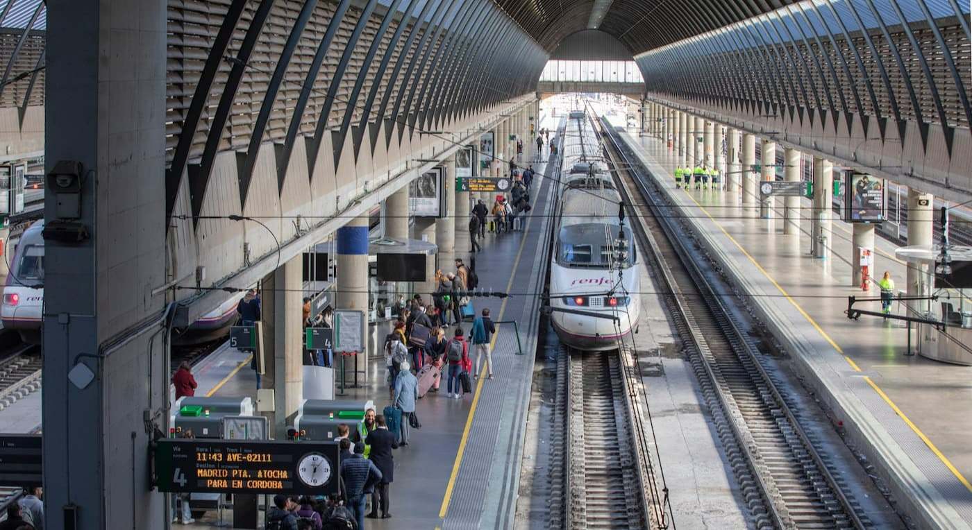 Estación de Puerta de Atocha, en Madrid. / EFE