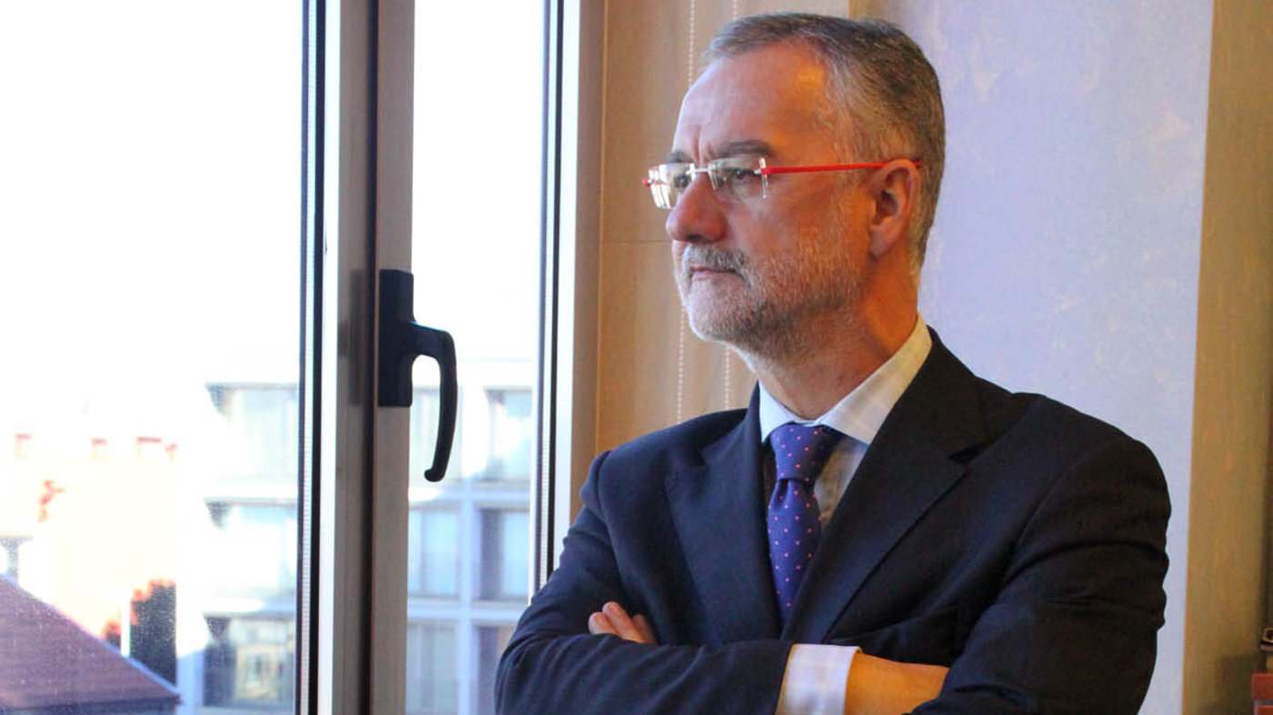 El presidente del Club Financiero de Santiago, Roberto Pereira.