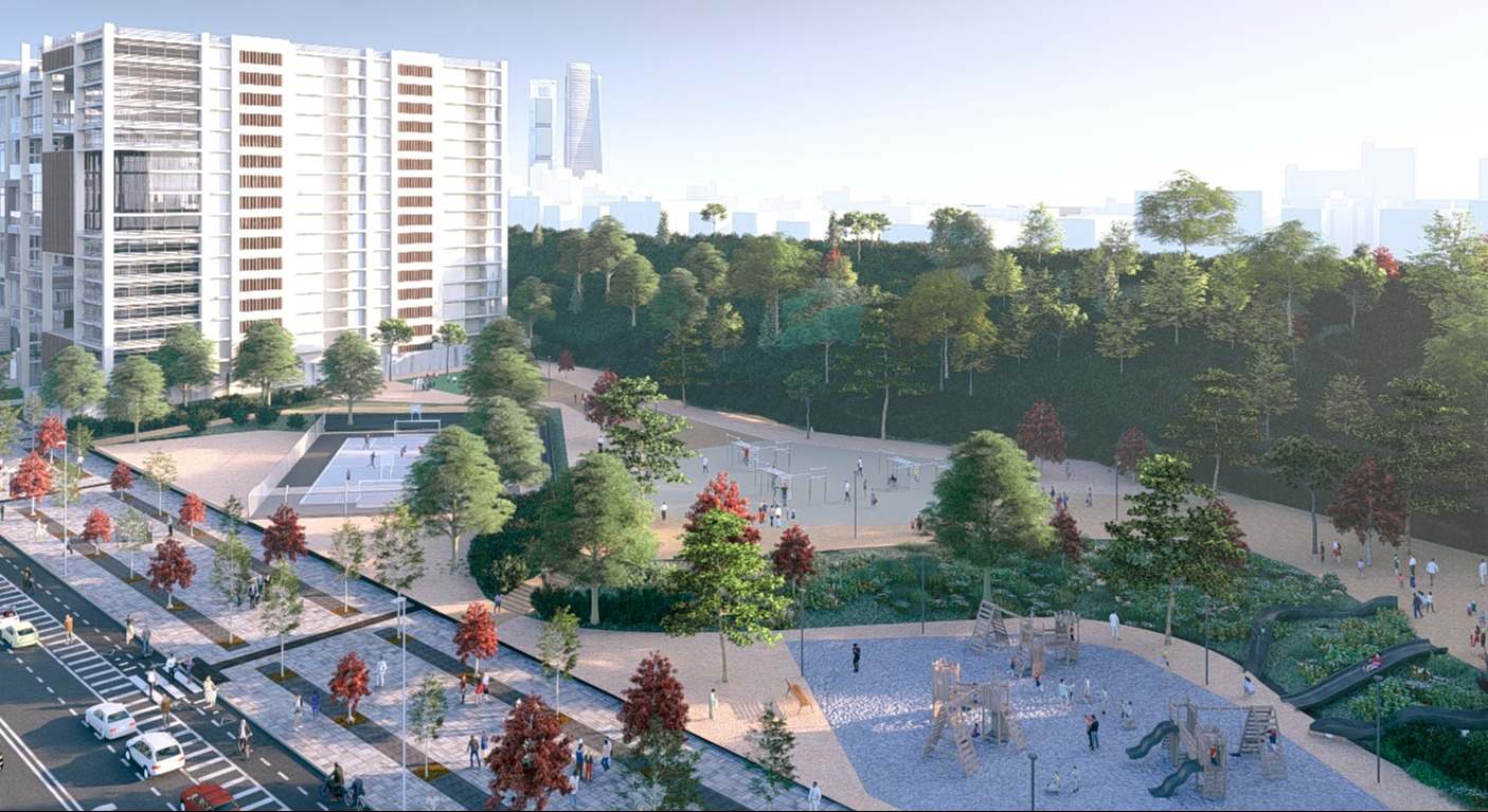Ilustración de Madrid Nuevo Norte