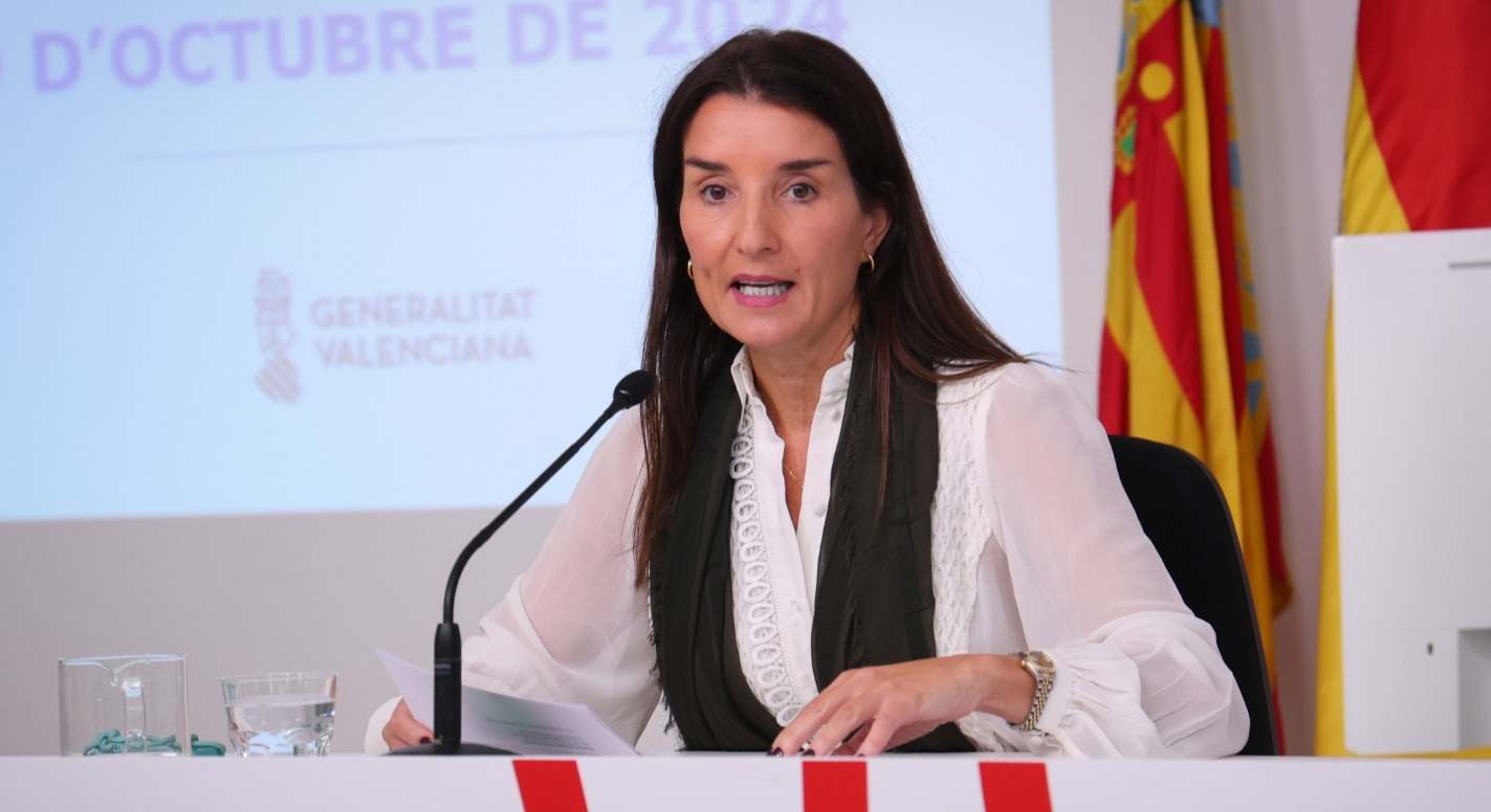 La consellera de Hacienda, Ruth Merino.