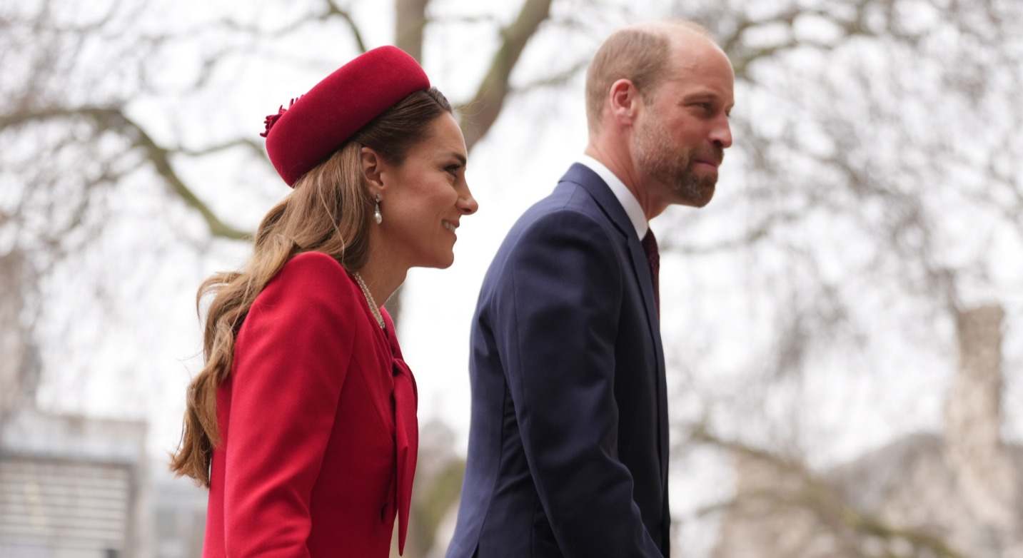 Kate Middleton y el príncipe Guillermo