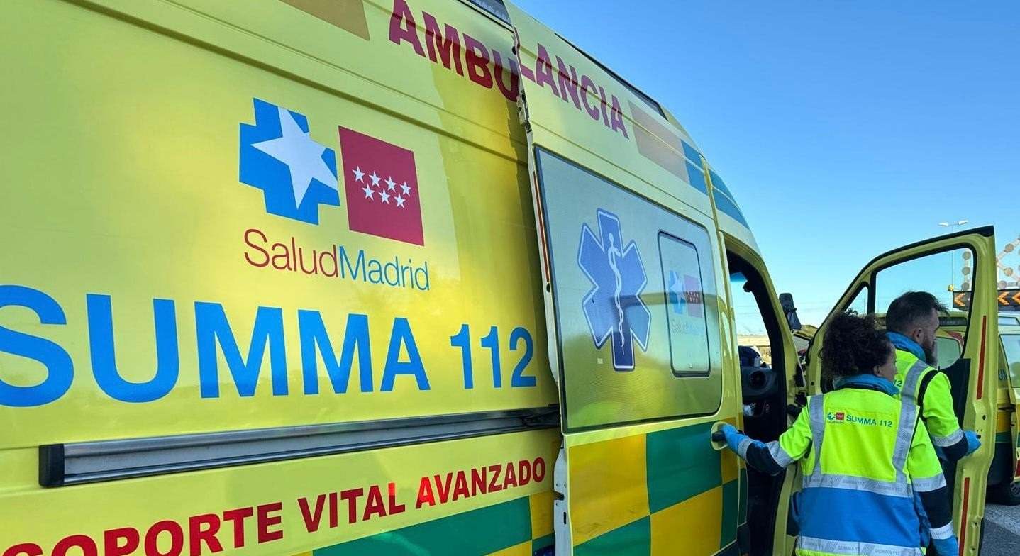 Imagen de recurso de una ambulancia.