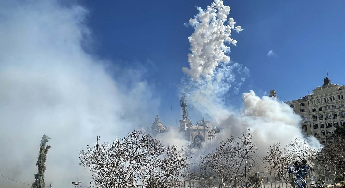 Primera mascletà de las Fallas 2024