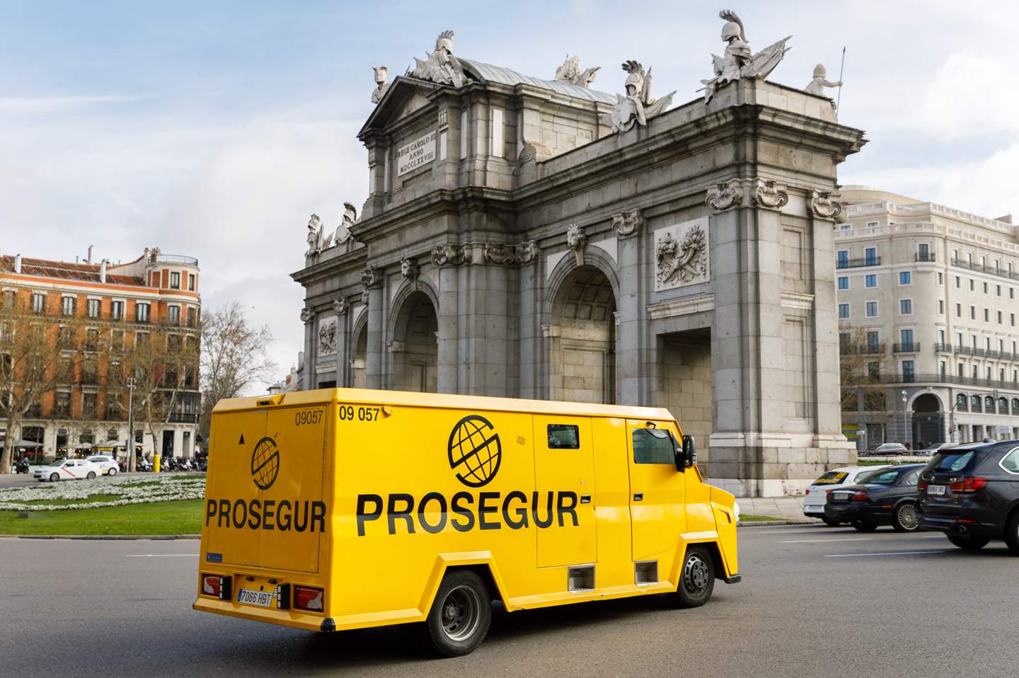 Camin blindado de Prosegur