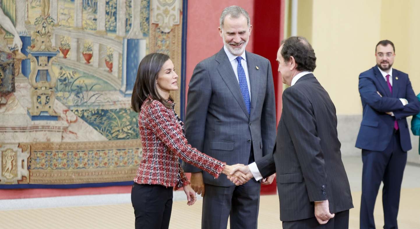 Los Reyes y Jaime Alfonsín