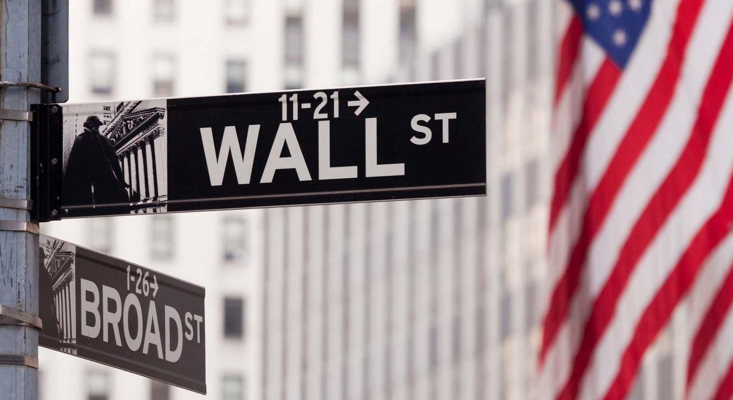 Cartel de la calle Wall Street
