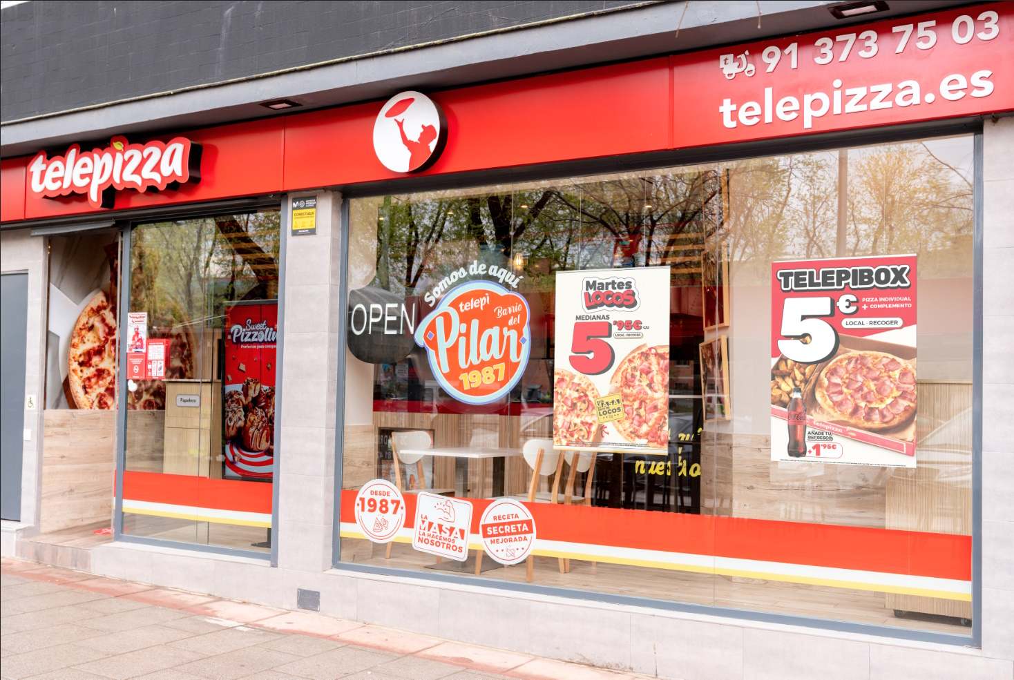 Restaurante de Telepizza.