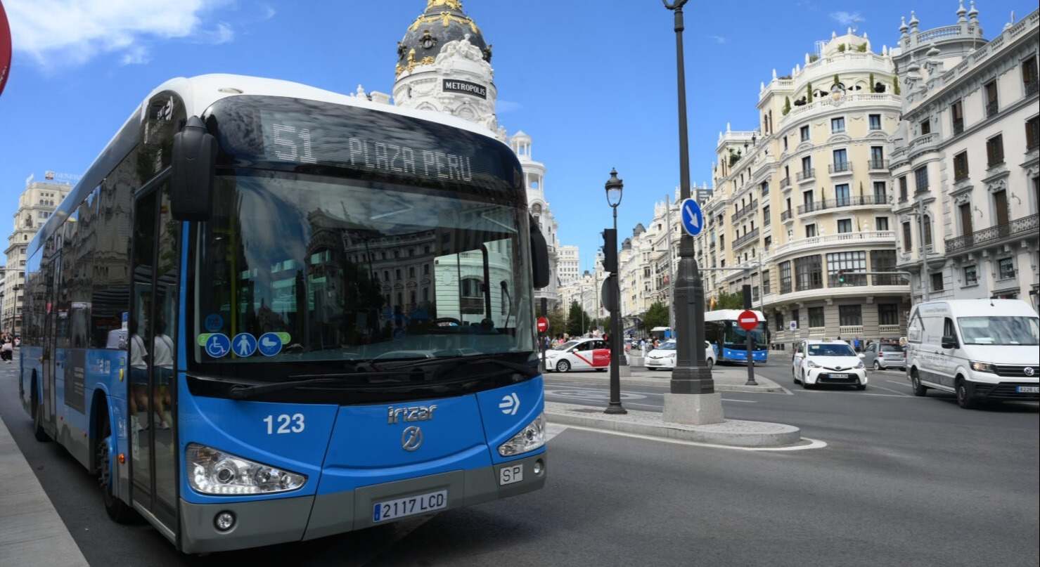 Autobús de la EMT de Madrid