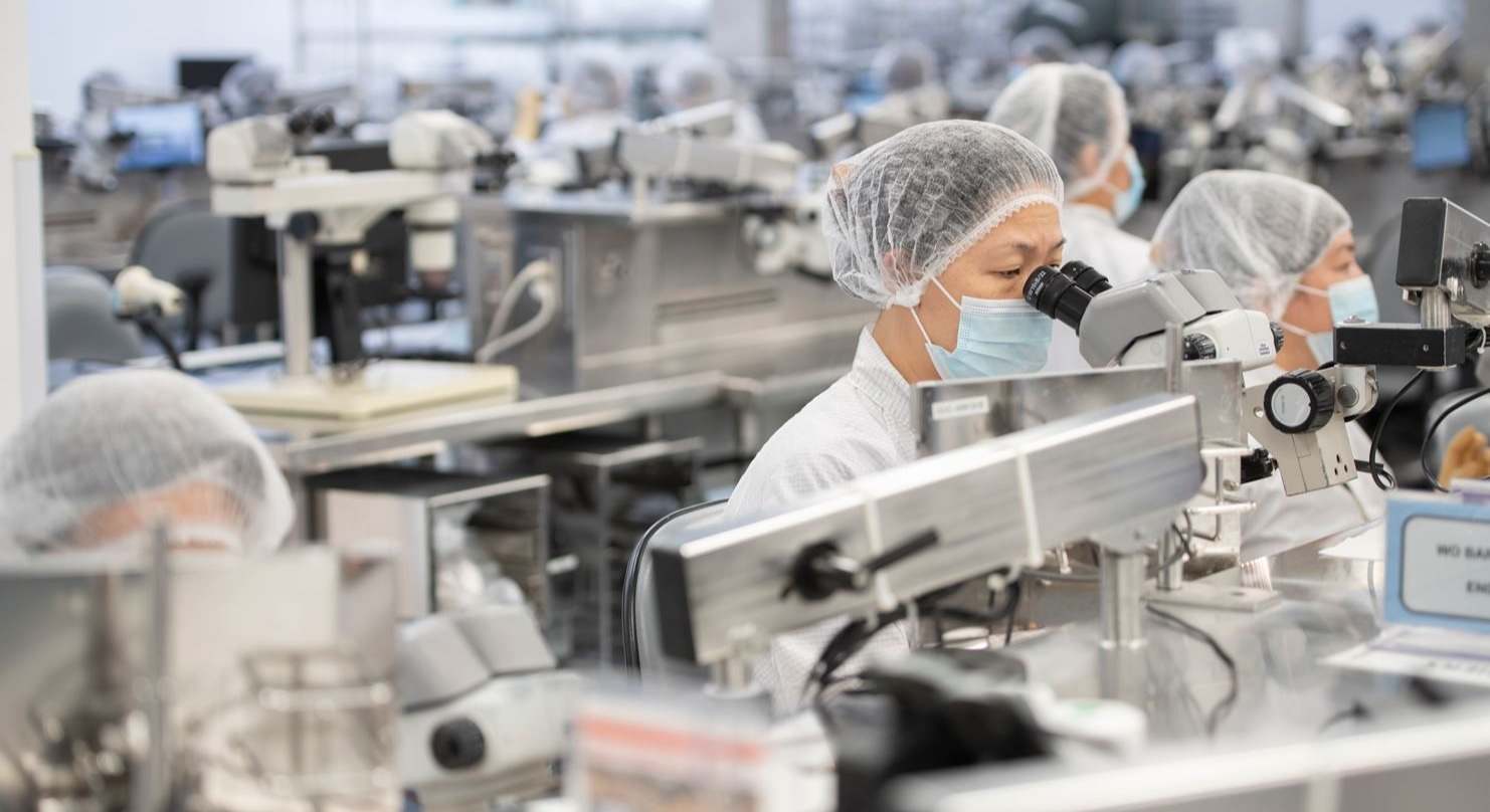 Una instalación productiva de Edwards Lifesciences.