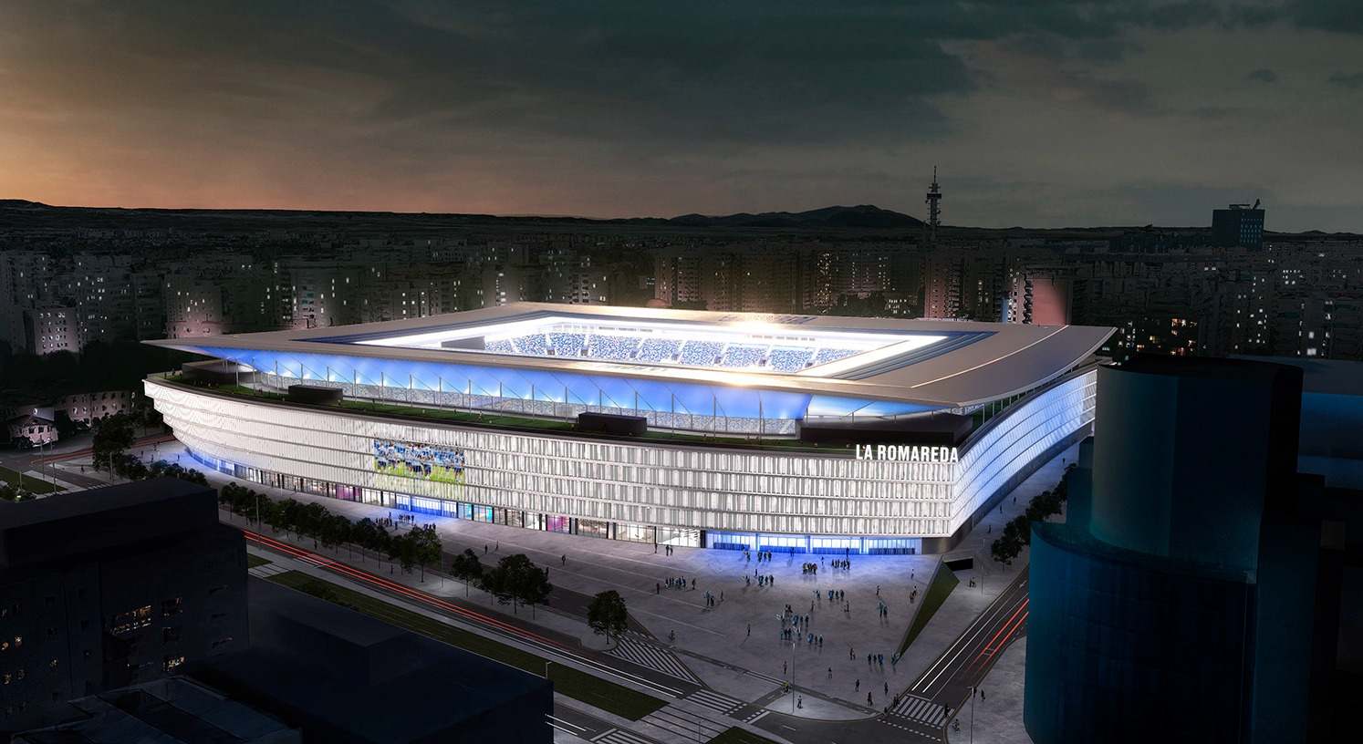 la nueva romareda mundial futbol 2030