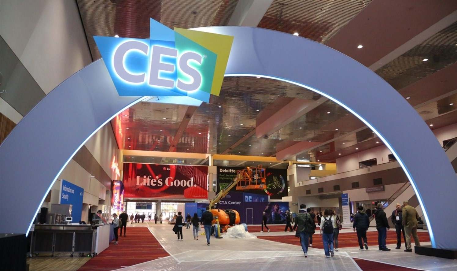 El evento de tecnología de consumo Consumer Electronic Show (CES).