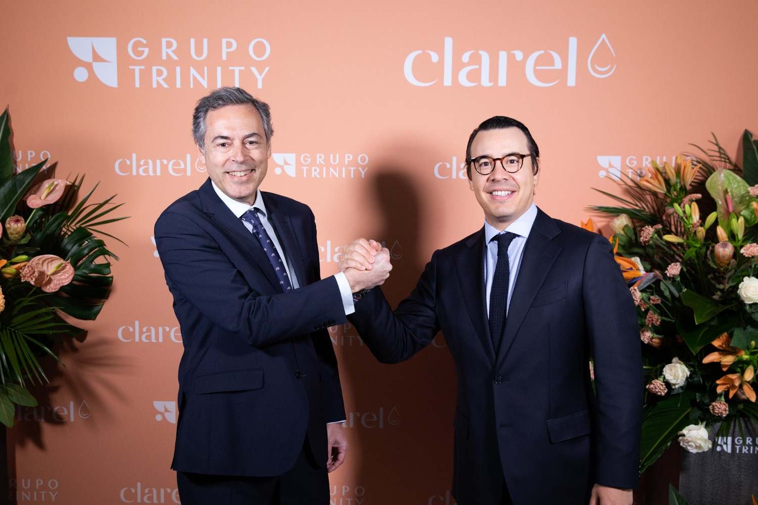 De izquierda a derecha, el  CEO de Clarel, José María Jiménez, y el de Trinity, Iván Trujillo