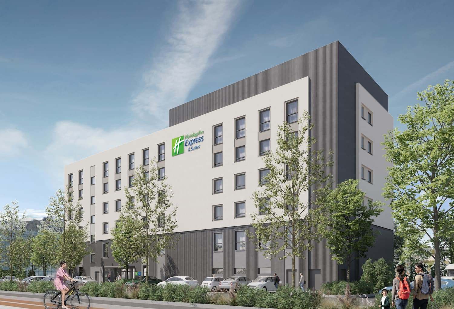 Simulación del futuro Holiday Inn Express & Suites Barcelona-Sabadell