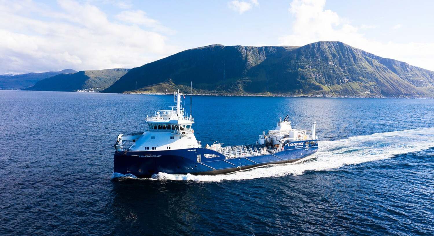 Eidsvaaf Pioner, el barco autónomo de Noruega financiado por UE