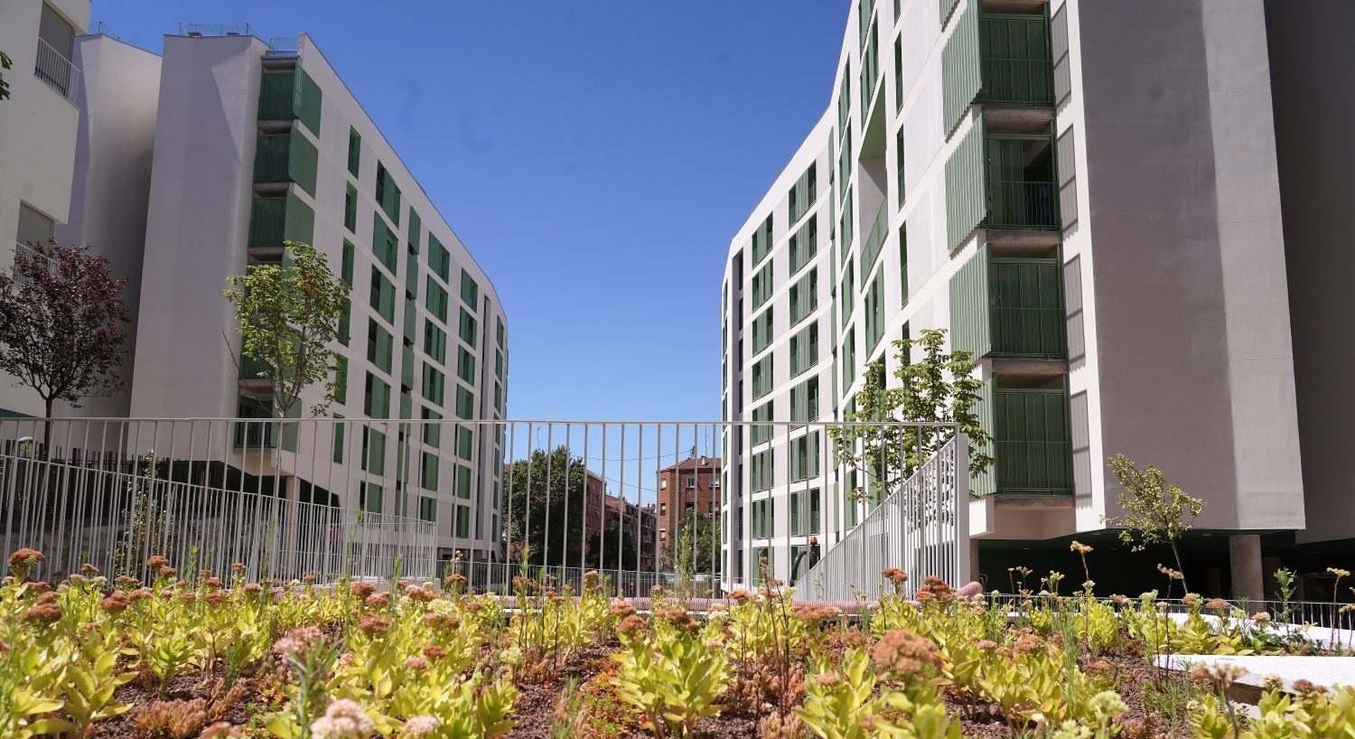 Promoción de vivienda de obra nueva en Puente de Vallecas (Madrid). Foto: Europa Press