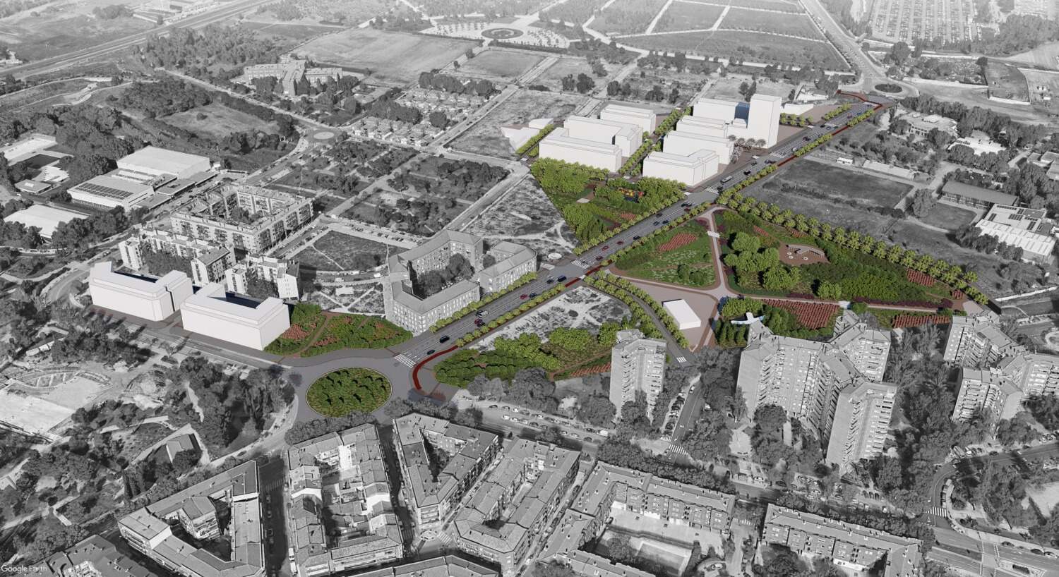 Proyecto de urbanización de Arroyo Butarque