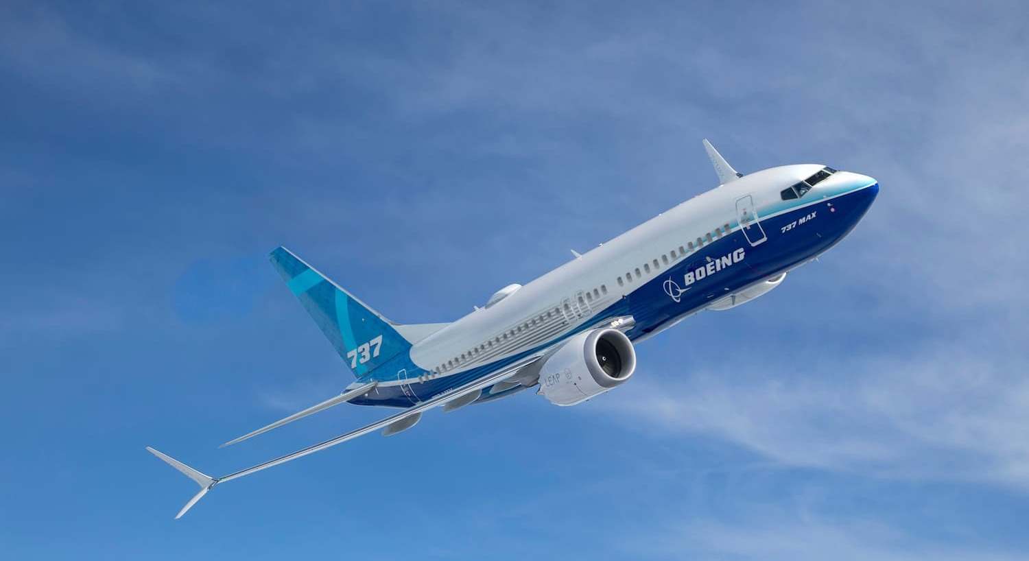 Avión 737 MAX fabricado por Boeing. / Boeing
