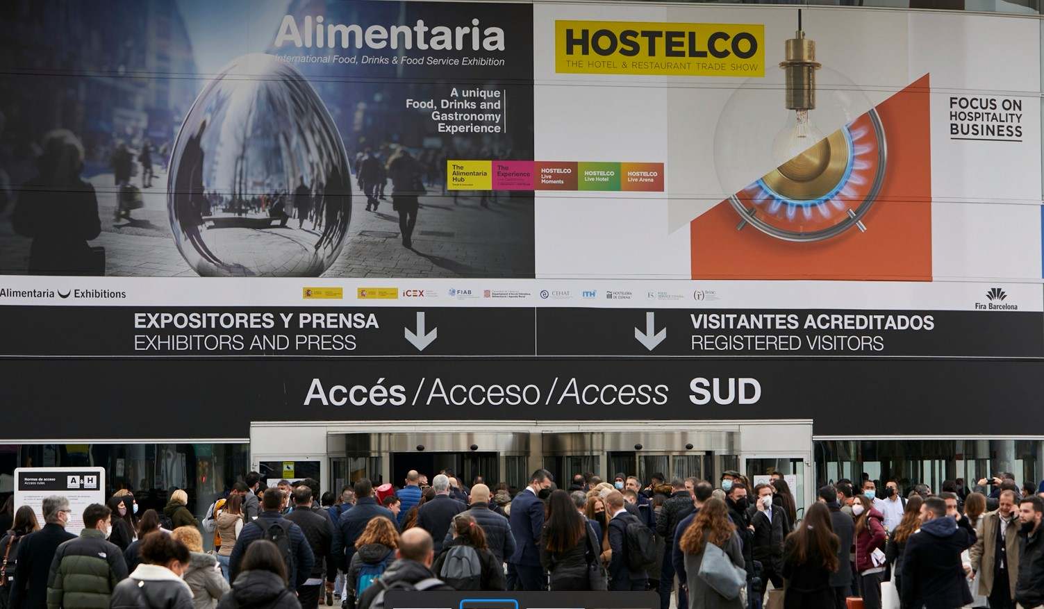 Imagen de la feria Alimentaria. EE