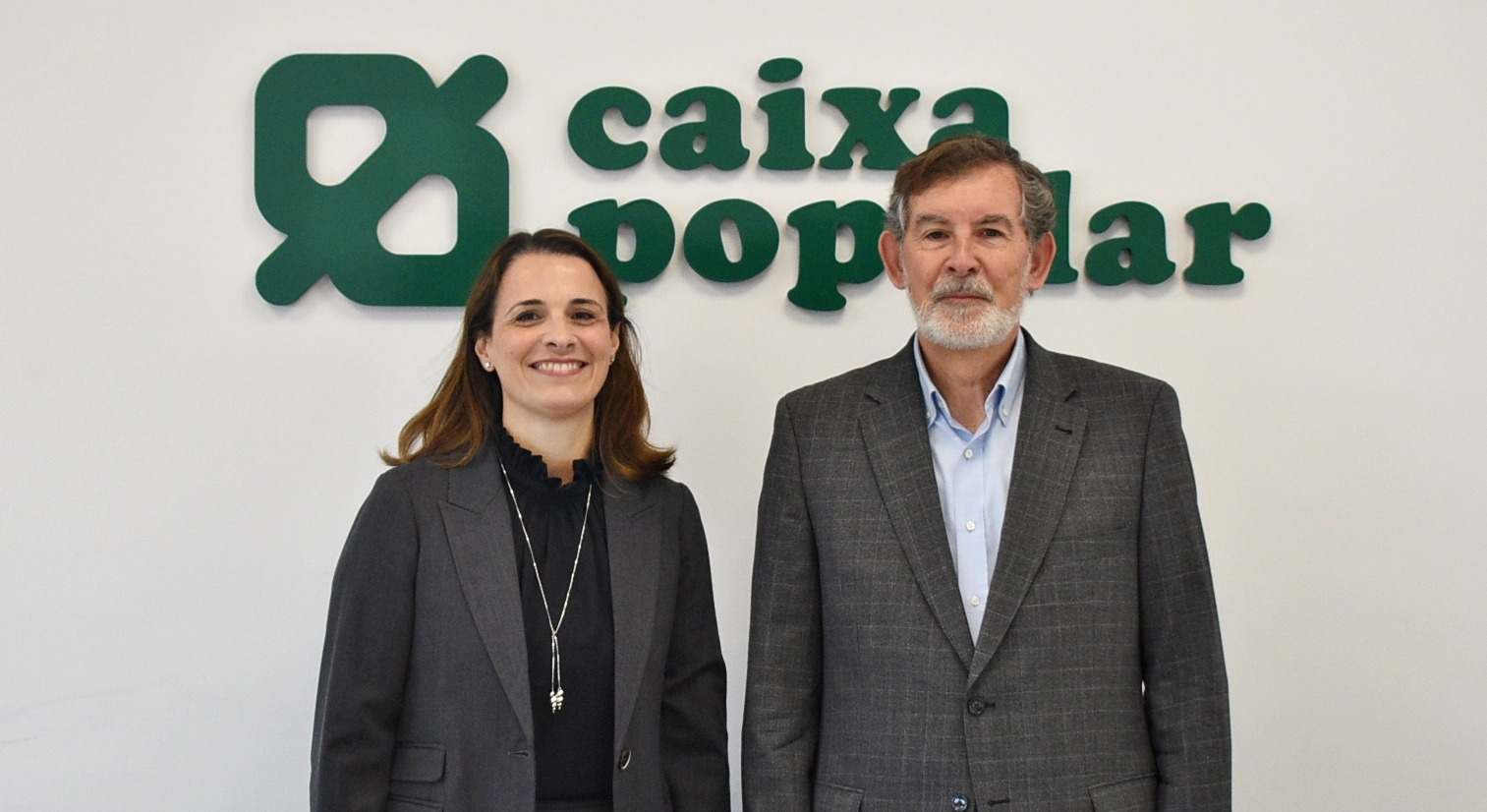 Alicia Soler y Rosendo Ortí de Caixa Popular
