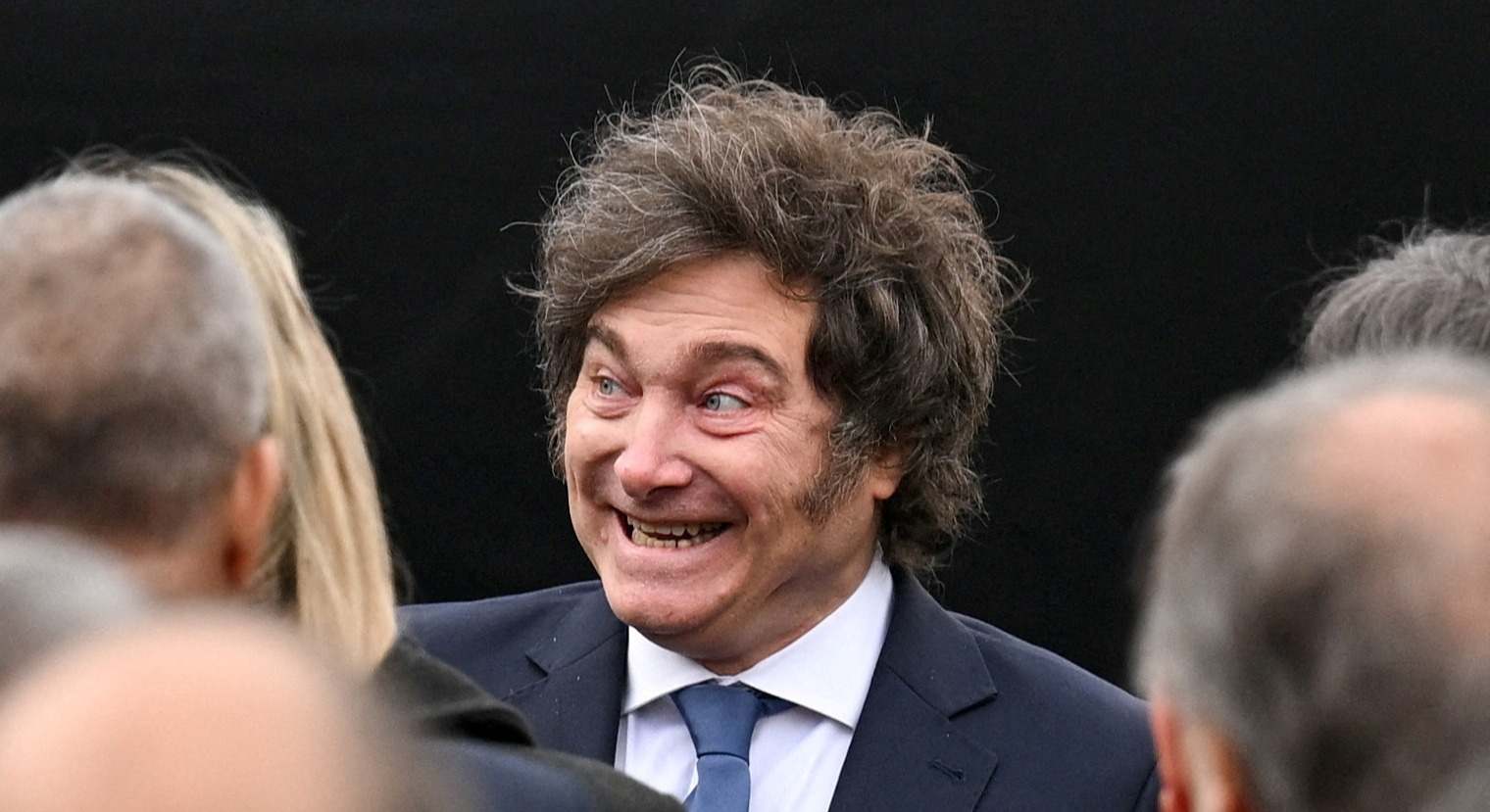 Javier Milei, este martes. Foto: Reuters
