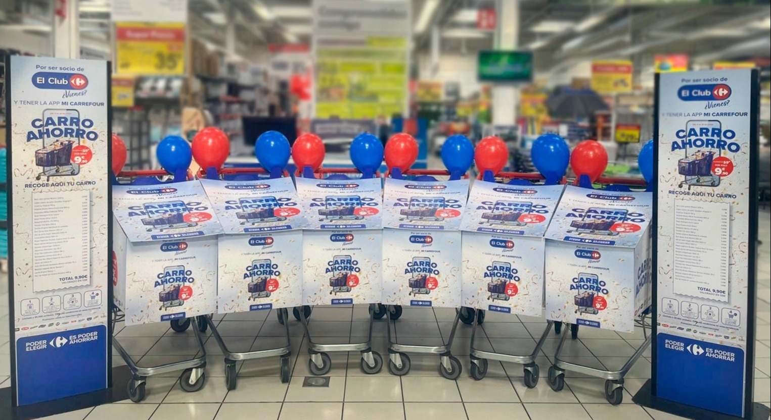 Imagen promocional de la campaña 'Carro Ahorro'. / Carrefour