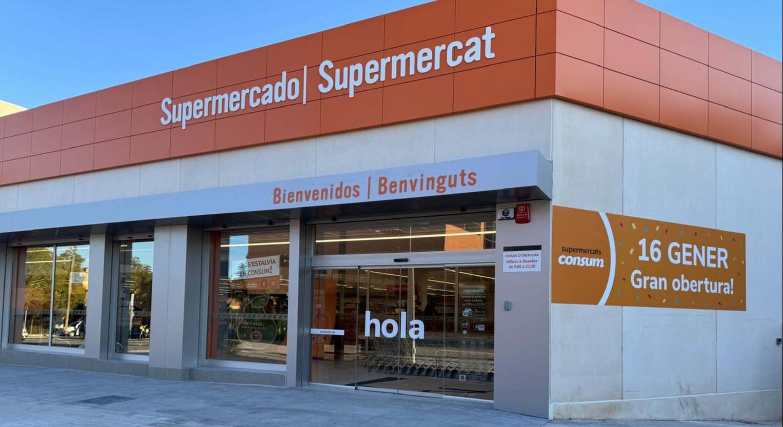Nueva tienda en Bétera de Consum.