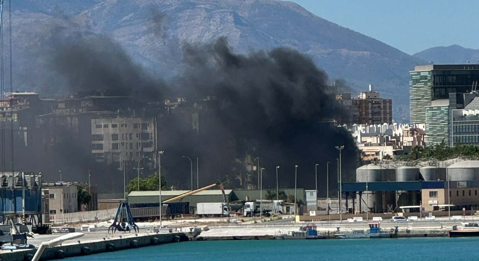 Incendio de Málaga.