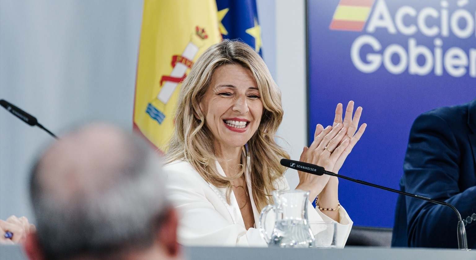 La ministra de Trabajo, Yolanda Díaz. Europa Press.