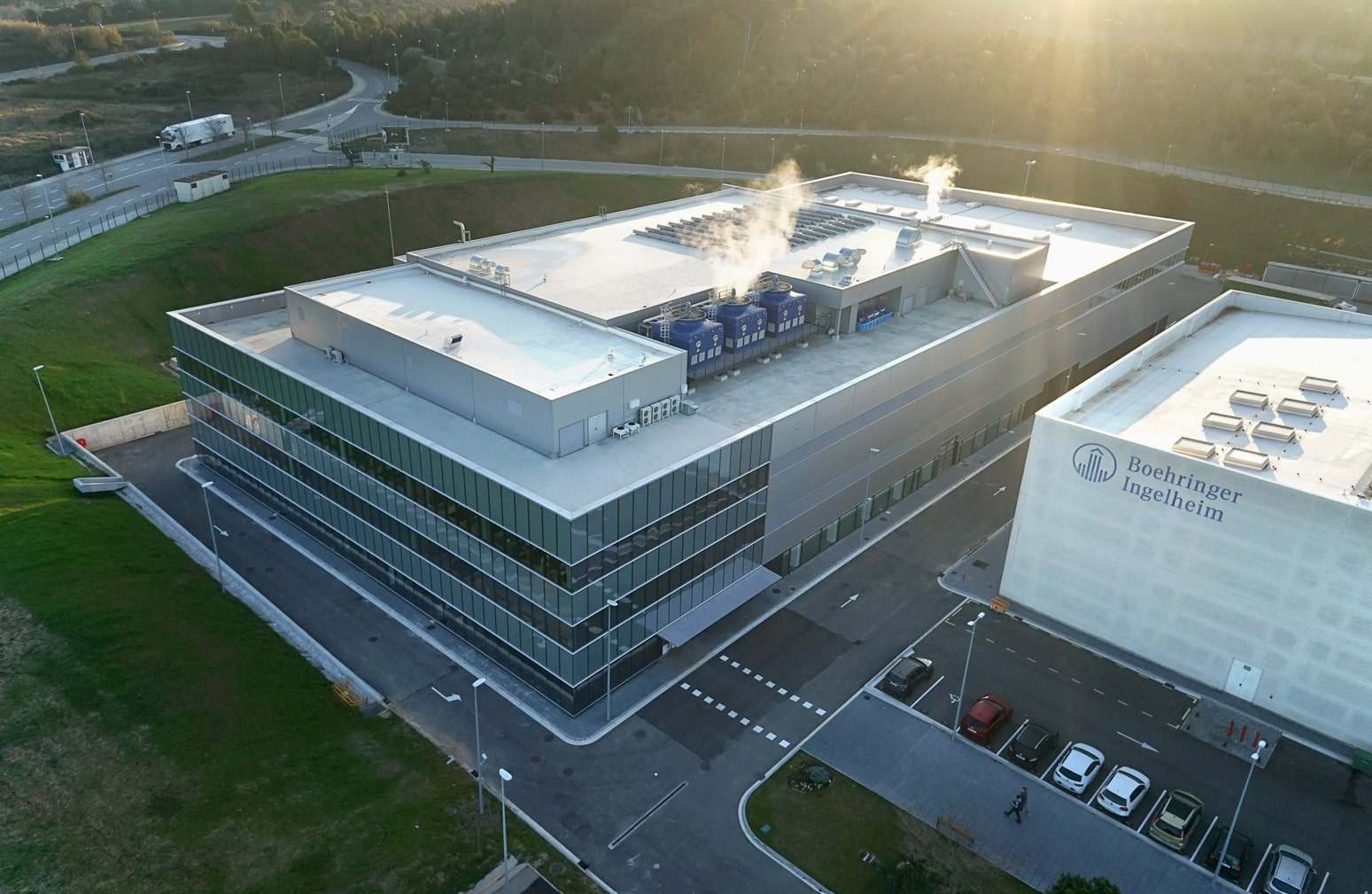 Planta de Boehringer Ingelheim en Sant Cugat del Vallès.