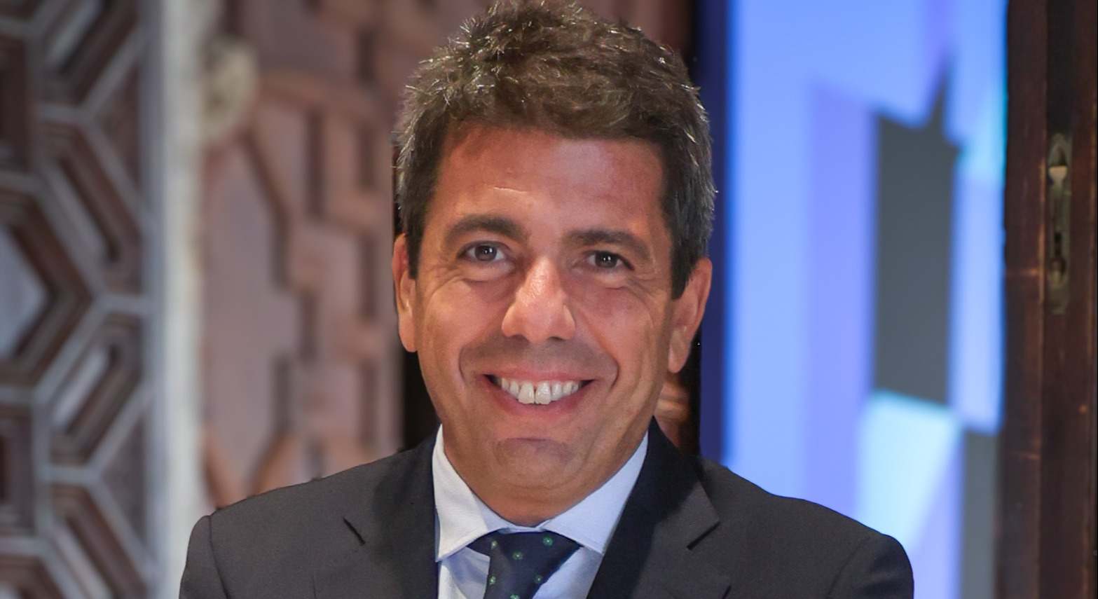 Carlos Mazón, presidente de la Generalitat Valenciana, que hoy conmemora el 9 d'Octubre