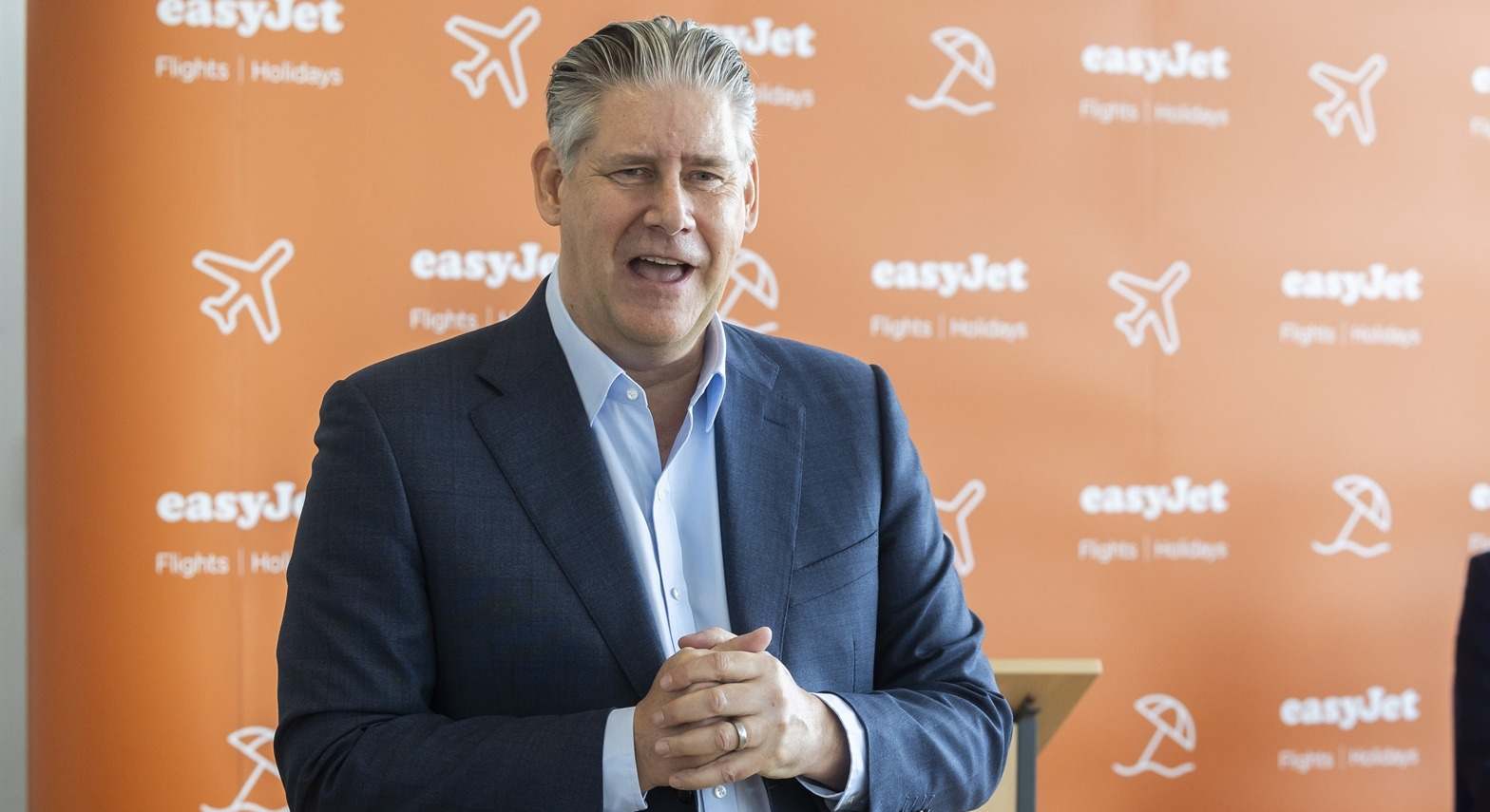 El CEO de easyJet, Johan Lundgren. / easyJet