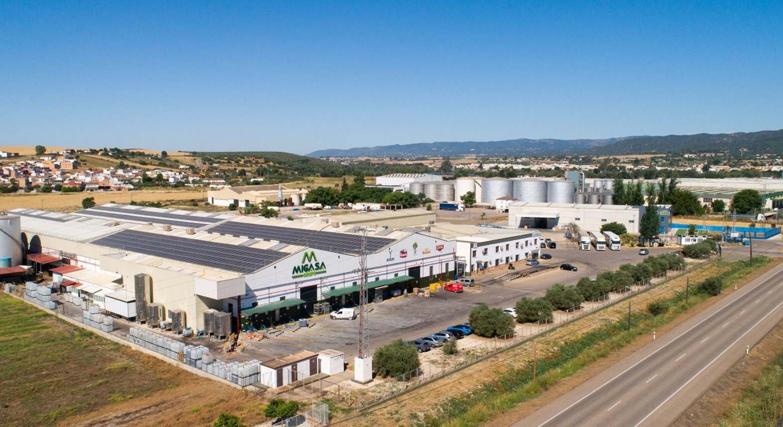 Instalaciones de Migasa en Alcolea. EP
