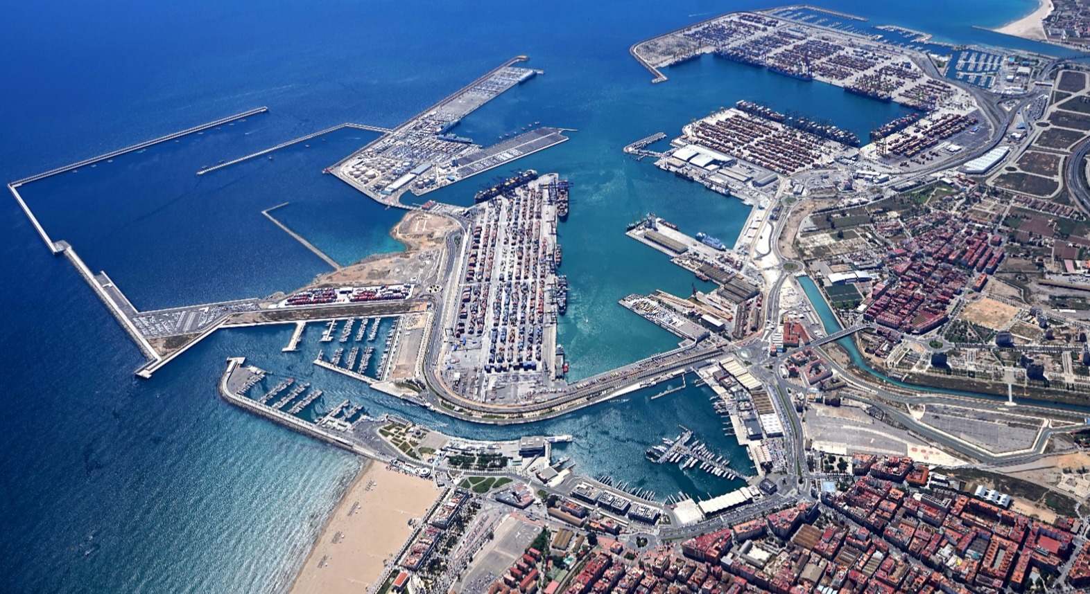 Puerto de Valencia.