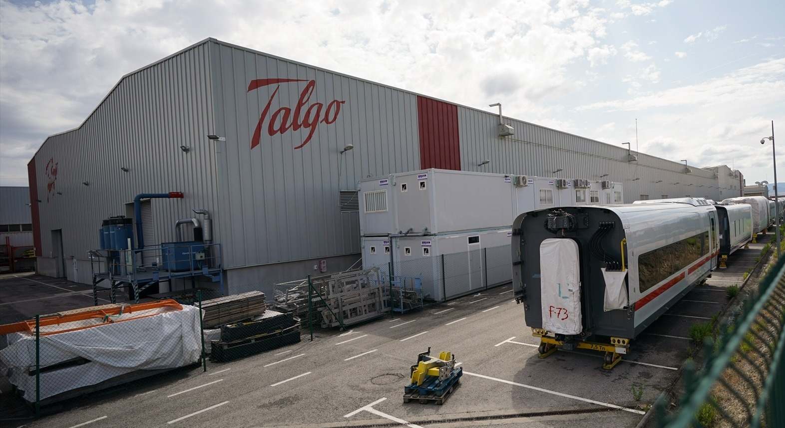 Fábrica de Talgo en Rivabellosa, Álava. / E.P.