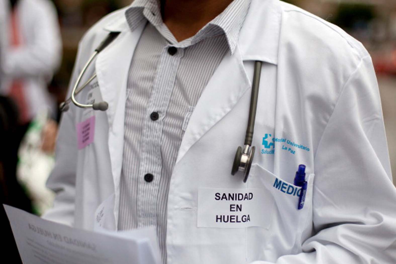 Huelga de médicos.