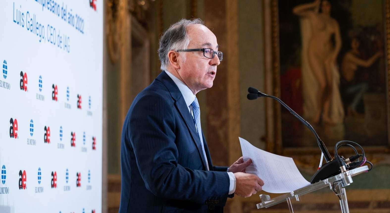 Luis Gallego, CEO de IAG. / Europa Press