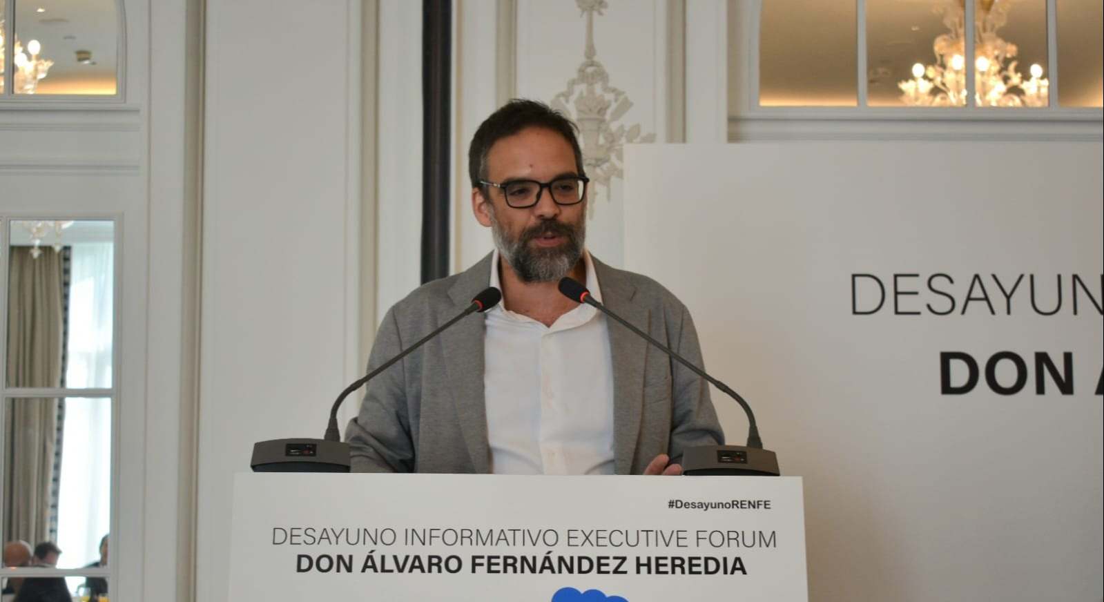 Álvaro Fernández Heredia, presidente de Renfe.