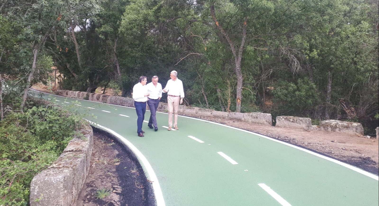 Carril bici que une Ávila con Aldea del Rey