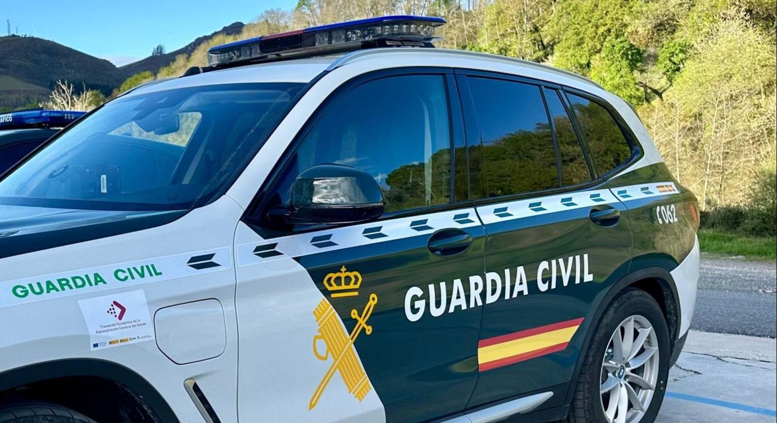 Imagen de recurso de un vehículo de la Guardia Civil.