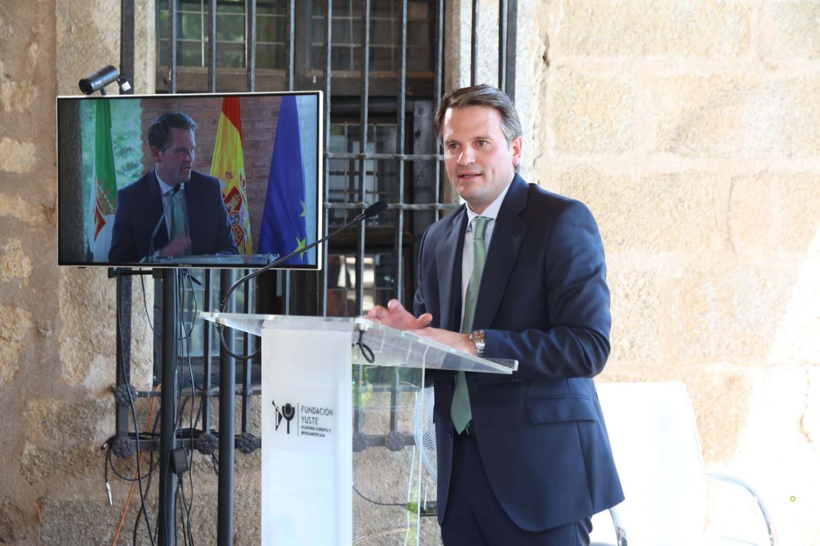 Abel Bautista, consejero de Presidencia de la Junta de Extremadura