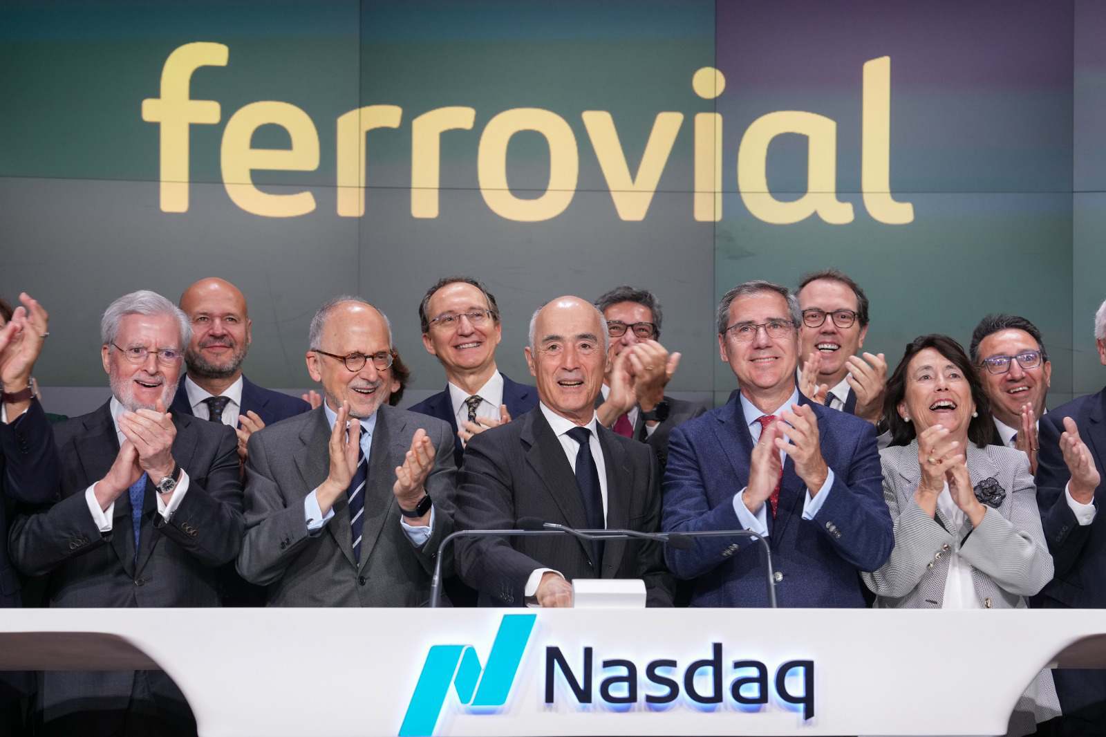 Ferrovial en el Nasdaq