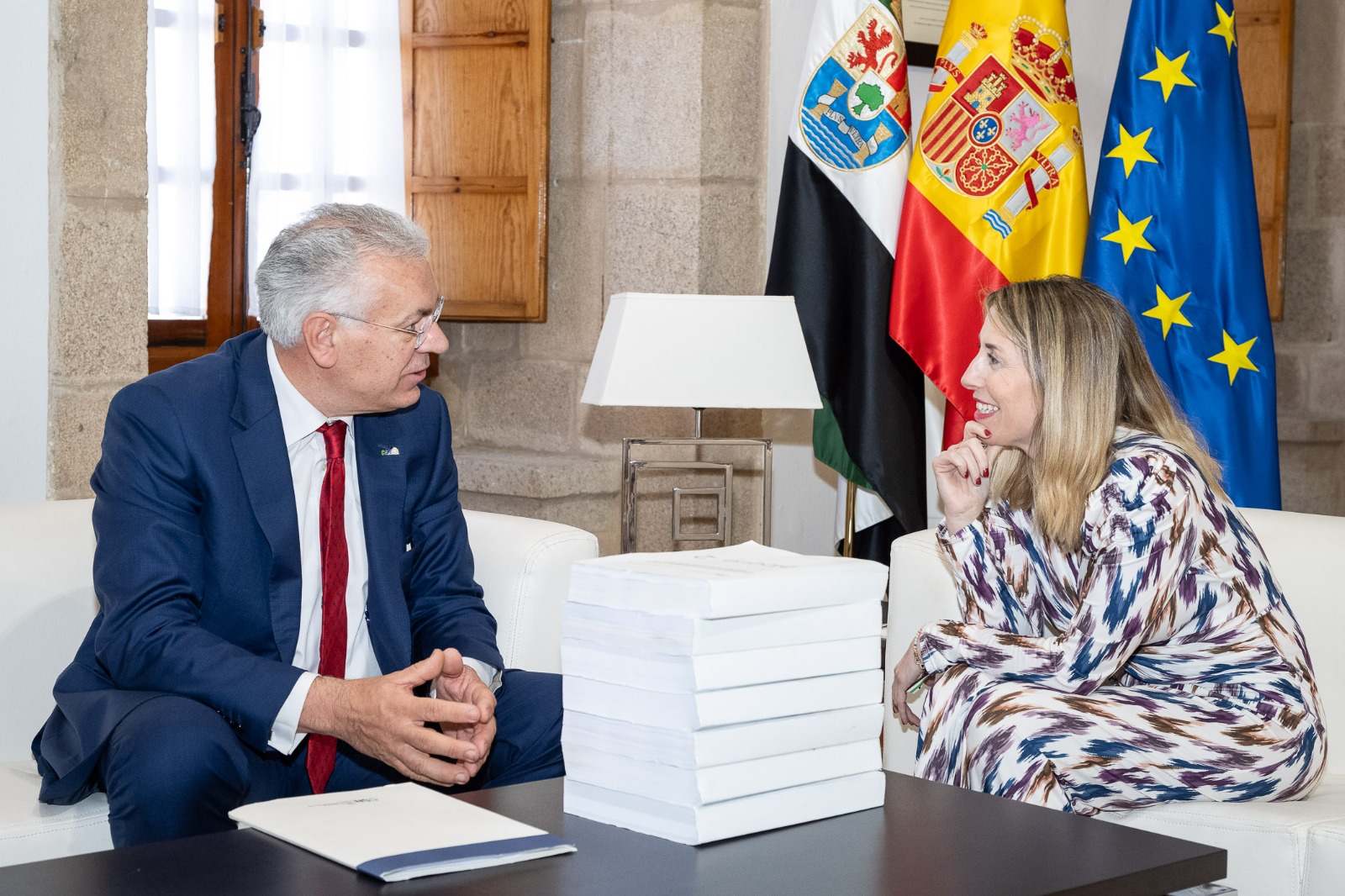 Javier Dies y María Guardiola