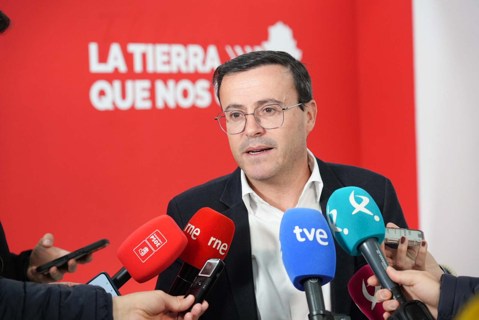 Miguel Ángel Gallardo, secretario general del PSOE de Extremadura
