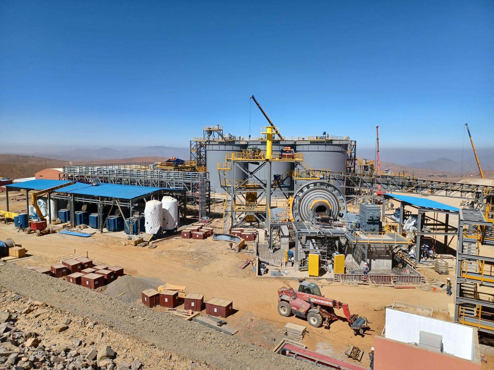 La planta que Duro Felguera ha erigido en Marruecos. EE