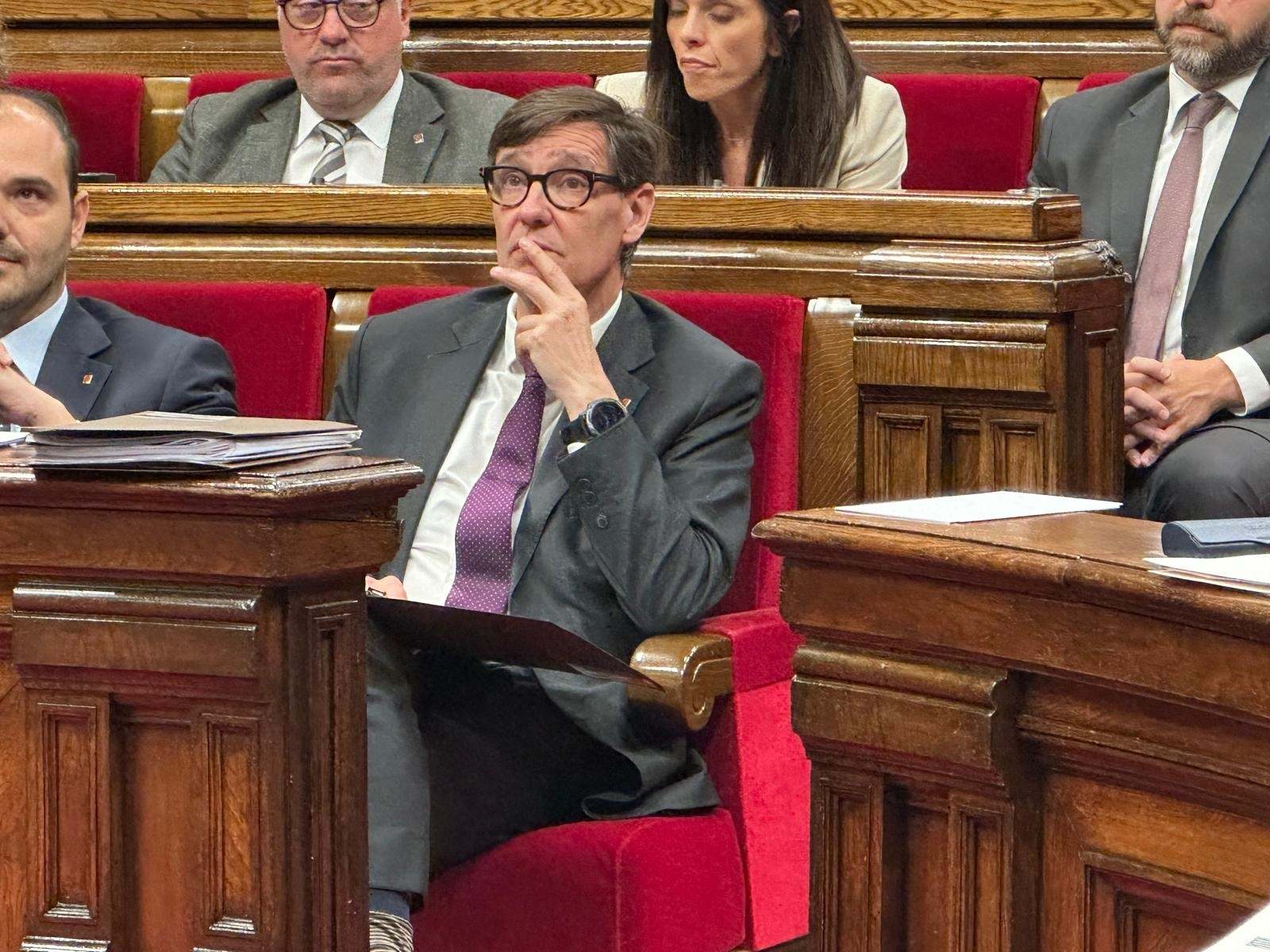 El presidente de la Generalitat de Cataluña, Salvador Illa. EP