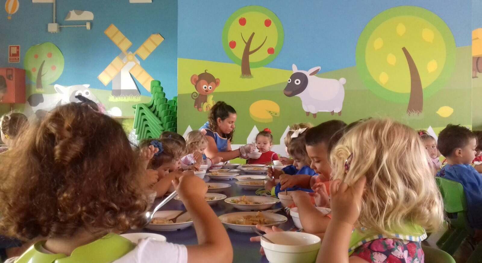 Alumnos de Educación Infantil
