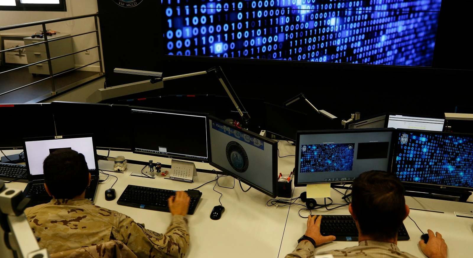 Un equipo del Mando Conjunto de Ciberdefensa.