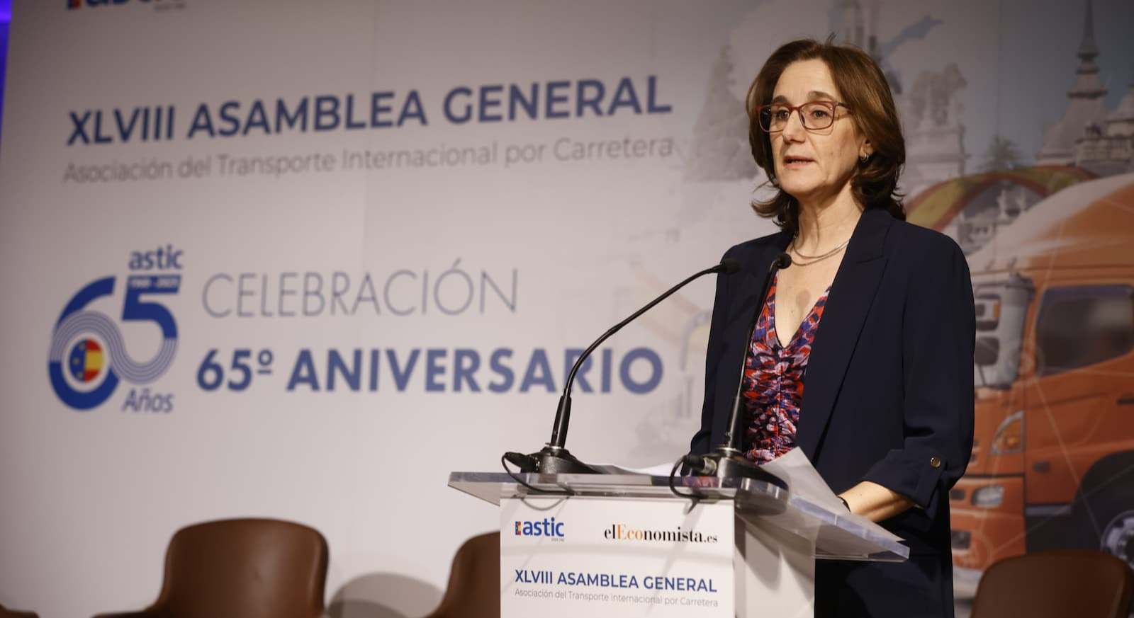 Rocío Báguena, secretaria general de transporte terrestre del MITMS. / Foto: Alberto Martín