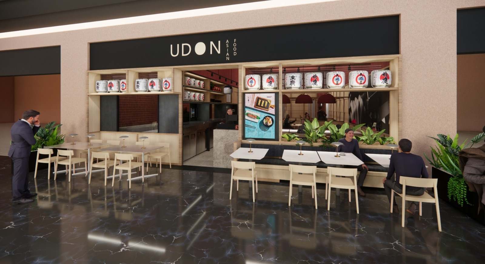 Udon local mexicano
