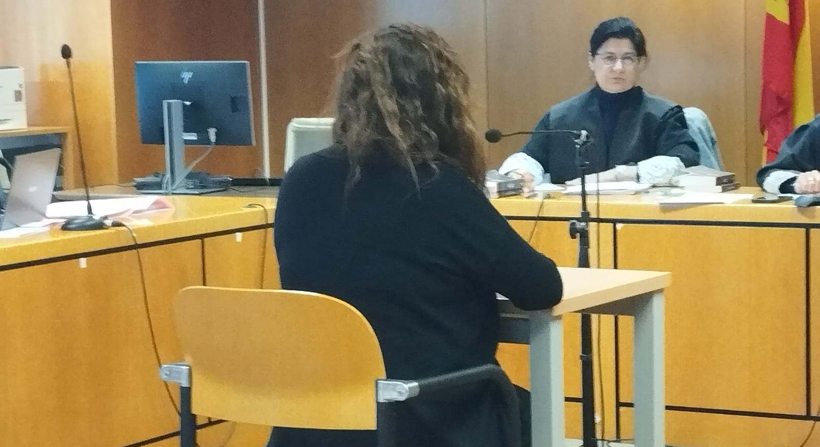 La tuitera 'Barbijaputa', en el juicio.